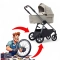 USŁUGA – Wymiana opon (2szt) w kołach 255x45 | wózek BABY DESIGN | Serwis wysyłkowy | Naprawa kół